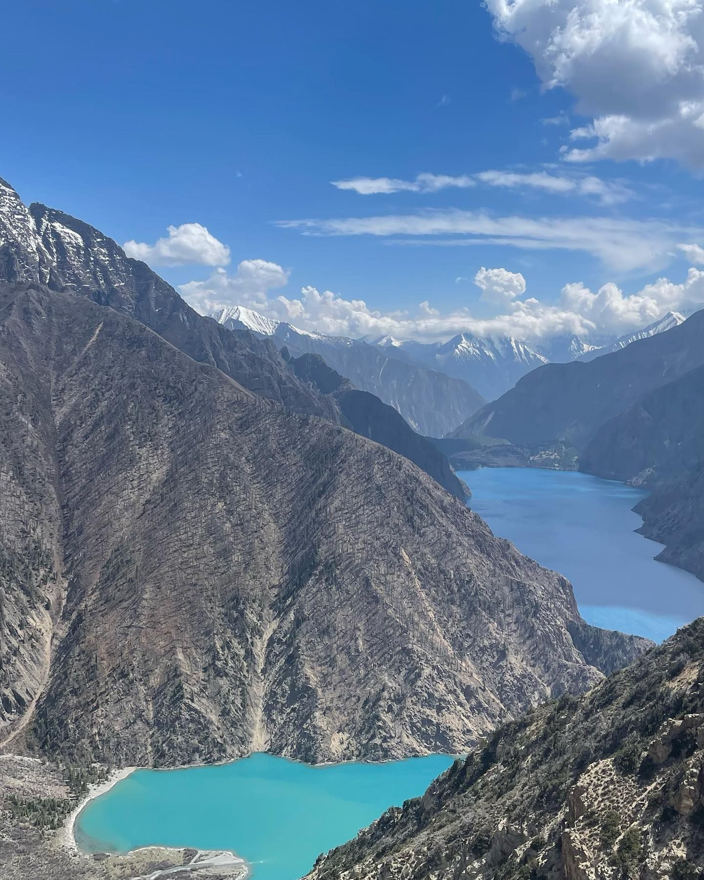 Portrait Lake Mountains