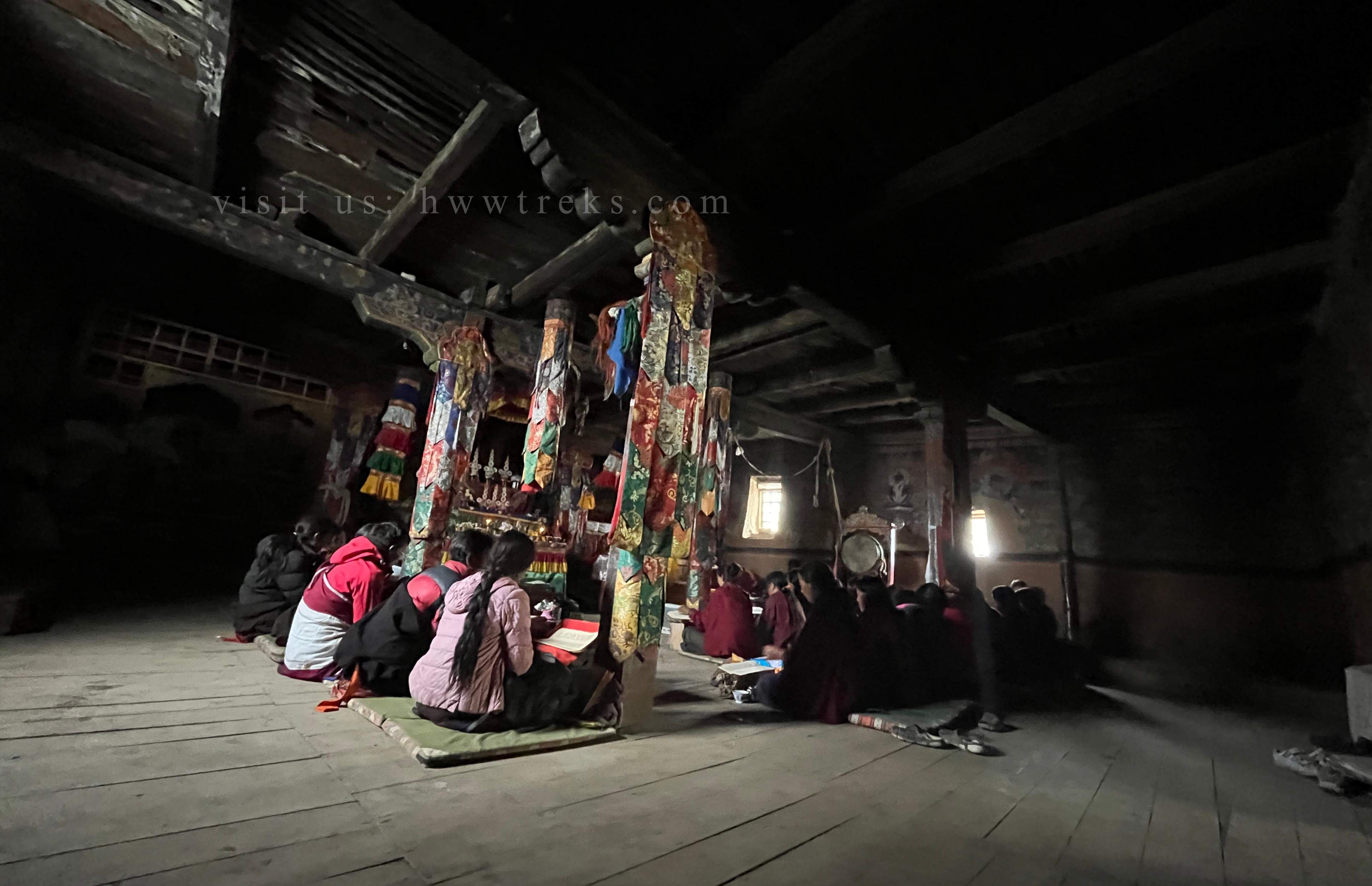 Champa Monastery view