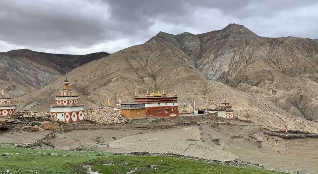 Samye Choling Monastery view