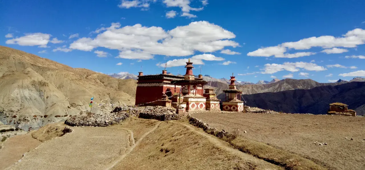 Ancient Shey Gompa monastery